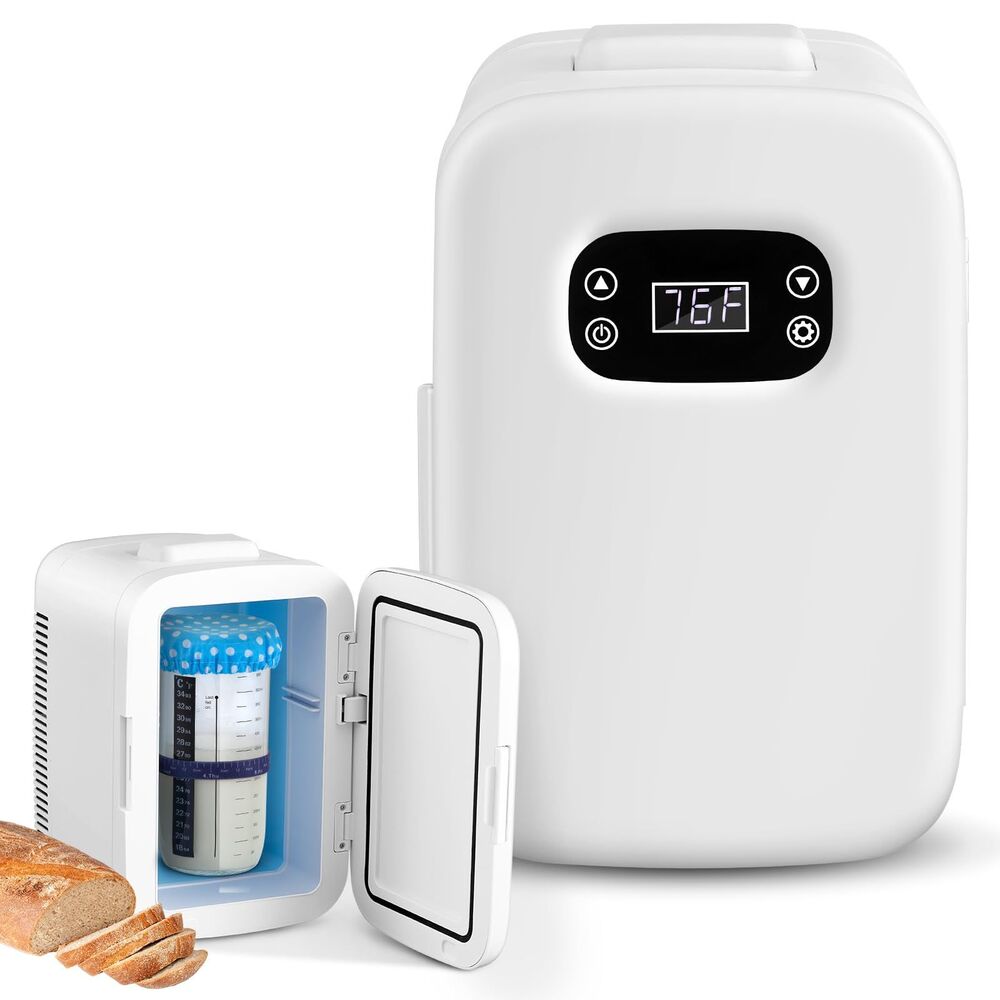 Large Sourdough Starter Warmer with Dual-core Temperature Control System